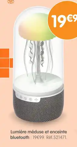 Irrijardin Lumière méduse et enceinte bluetooth offre
