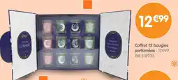 Irrijardin Coffret 12 bougies parfumées offre