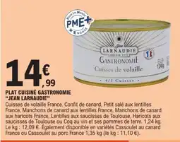 E.Leclerc Plat cuisiné gastronomie offre