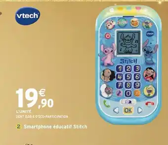 Intermarché Hyper VTECH Smartphone éducatif Stitch offre