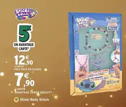 Intermarché Hyper STICKI ROLLS Stitch offre