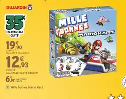 Intermarché Hyper DUJARDIN Mille bornes Mario Kart offre