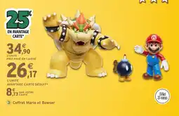 Intermarché Hyper Coffret Mario et Bowser offre