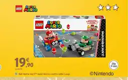 Intermarché Hyper LEGO SUPER MARIO Set Mario kart TM bébé Mario contre bébé Luigi offre