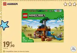 Intermarché Hyper LEGO MINECRAFT L'expédition dans la mine du tatou offre