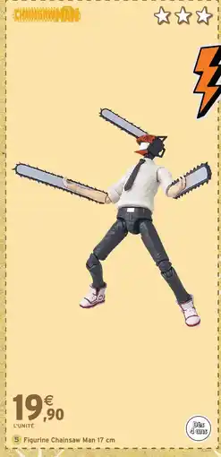 Intermarché Hyper CHAINSAW MAN Figurine offre