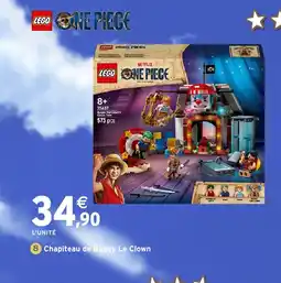 Intermarché Hyper LEGO ONE PIECE Chapiteau de Baggy Le Clown offre