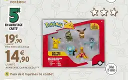 Intermarché Hyper Pack de 6 figurines de combat offre