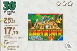 Intermarché Hyper Labyrinthe pokémon offre