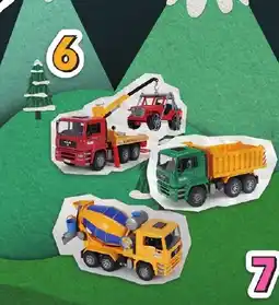 Intermarché Hyper BRUDER Camions en plastique offre