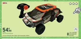 Intermarché Hyper Dacia Sandrider Paris Dakar radiocommandée 1/10ème offre