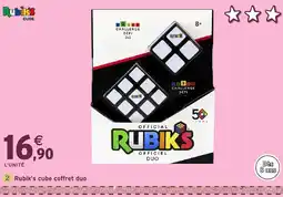 Intermarché Hyper RUBIKS CUBE Coffret duo offre