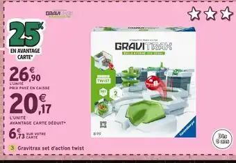 Intermarché Hyper GRAVITRAX Set d'action twist offre