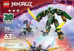 Intermarché Hyper LEGO NINJAGO L'avion-robot de Lloyd offre