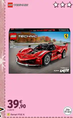 Intermarché Hyper LEGO TECHNIC Ferrari FXX K offre