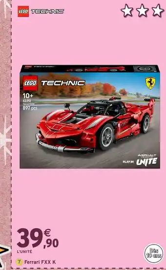 Intermarché Hyper LEGO TECHNIC Ferrari FXX K offre