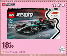 Intermarché Hyper LEGO SPEED Voiture F1 Mercedes-AMG W15 offre