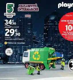 Intermarché Hyper Camion de recyclage offre
