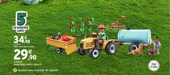 Intermarché Hyper Fermier avec tracteur et citerne offre