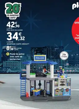 Intermarché Hyper Poste de police avec salle de recherches offre