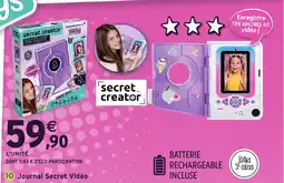 Intermarché Hyper Journal Secret Vidéo offre