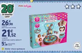 Intermarché Hyper Atelier choco-guimauve offre