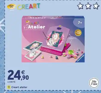 Intermarché Hyper Creart atelier offre