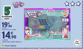 Intermarché Hyper STICKI STATION offre