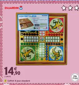 Intermarché Hyper DUJARDIN Coffret 8 jeux standard offre