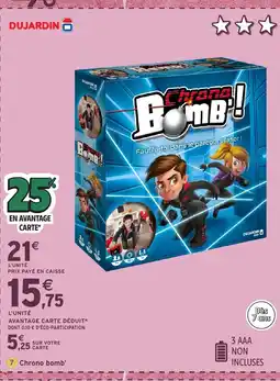 Intermarché Hyper DUJARDIN Chrono bomb offre