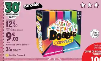 Intermarché Hyper ASMODEE Dobble Connect offre