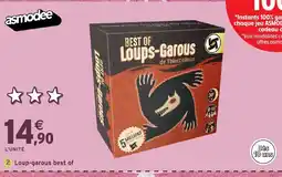 Intermarché Hyper ASMODEE Loup-garous best of offre