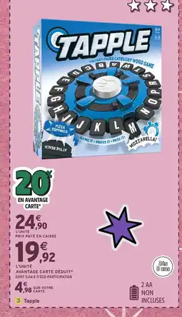 Intermarché Hyper TAPPLE offre