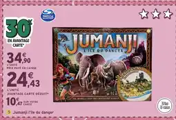 Intermarché Hyper JUMANJI l'île du danger offre