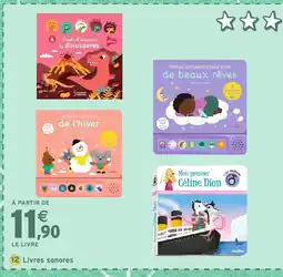 Intermarché Hyper Livres sonores offre