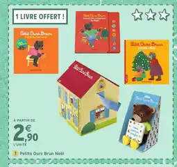 Intermarché Hyper Petits Ours Brun Noël offre
