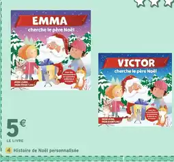 Intermarché Hyper Histoire de Noël personnalisée offre