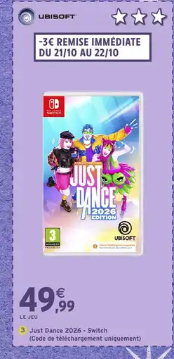 Intermarché Hyper JUST DANCE 2026 - Switch offre