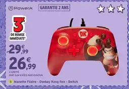 Intermarché Hyper Manette Filaire - Donkey Kong flex - Switch offre
