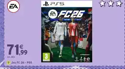 Intermarché Hyper Jeu FC 26 - PS5 offre