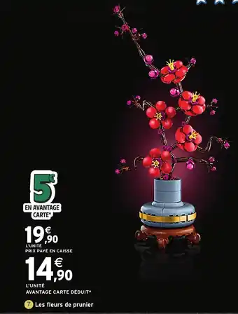 Intermarché Hyper Les fleurs de prunier offre