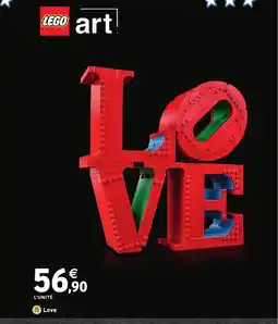 Intermarché Hyper LEGO ART Love offre