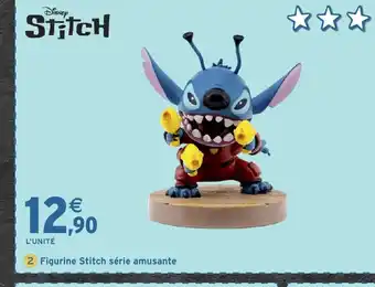 Intermarché Hyper Figurine Stitch série amusante offre