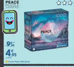 Intermarché Hyper Puzzle Peace 500 pièces offre