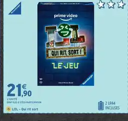 Intermarché Hyper LOL - Qui rit sort offre