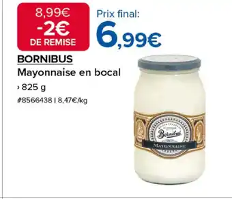 Costco BORNIBUS Mayonnaise en bocal offre
