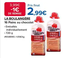 Costco LA BOULANGÈRE 16 Pains au chocolat offre