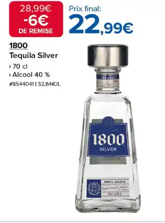 Costco 1800 Tequila Silver offre