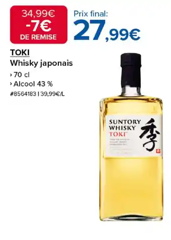 TOKI Whisky japonais