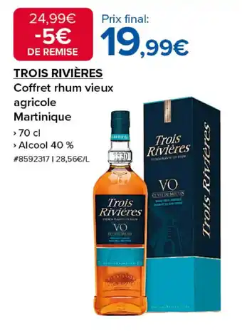 Costco TROIS RIVIÈRES Coffret rhum vieux agricole Martinique offre